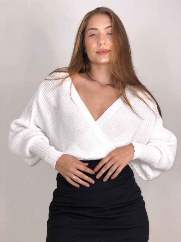 Tricot Decote Branco - Image 3