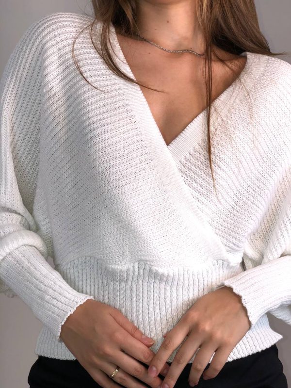 Tricot Decote Branco - Image 4