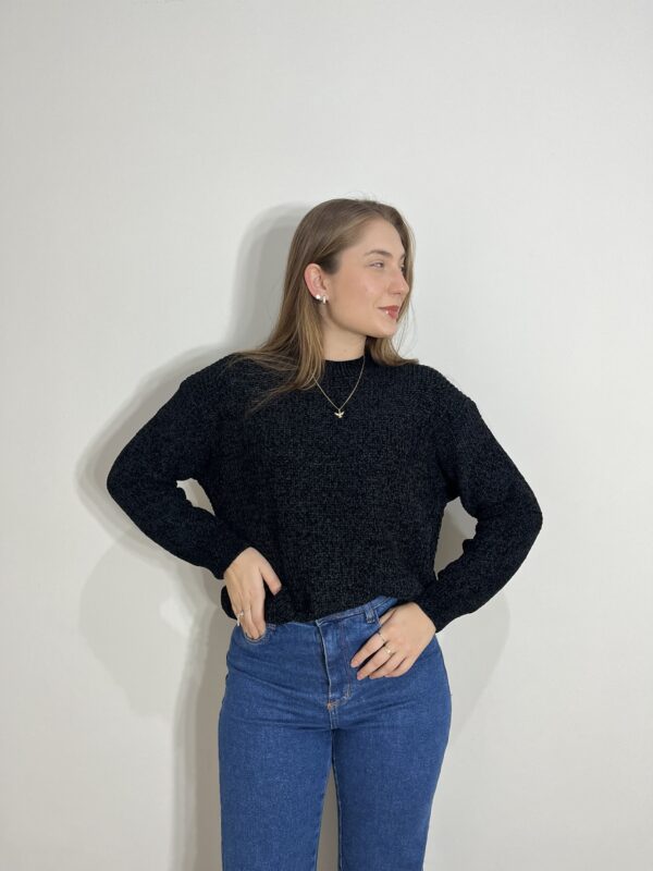 Tricot Mousse Preto - Image 2