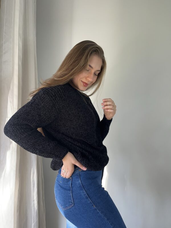 Tricot Mousse Preto - Image 5