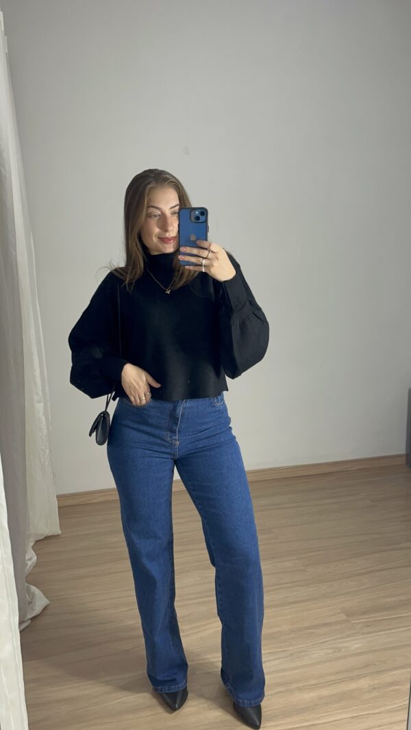 Tricot Amplo Preto - Image 2