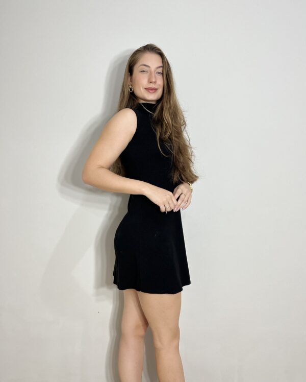 Vestido Milano Tricot Preto - Image 2